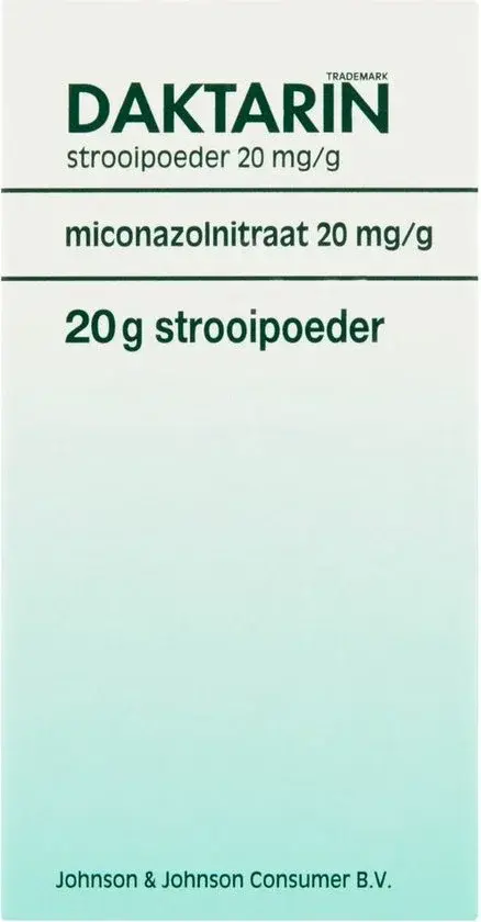 Daktarin Poeder 2% 20g - Nieuw Outlet