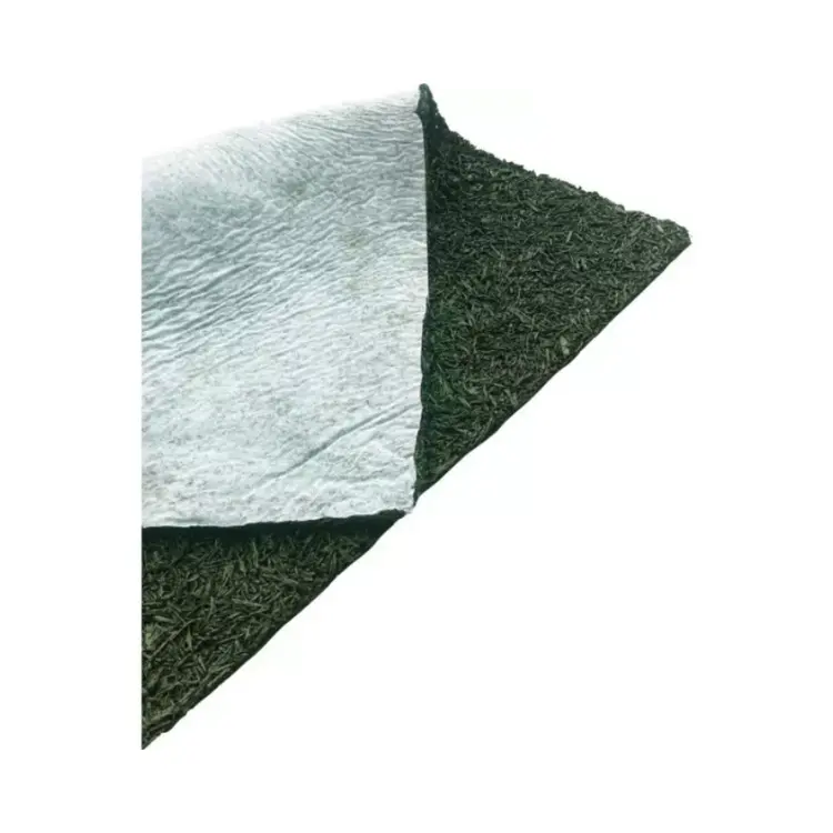 DALLE DE SOUS STATION EN CAOUTCHOUC VERT AVEC GEOTEXTILE OSVAN