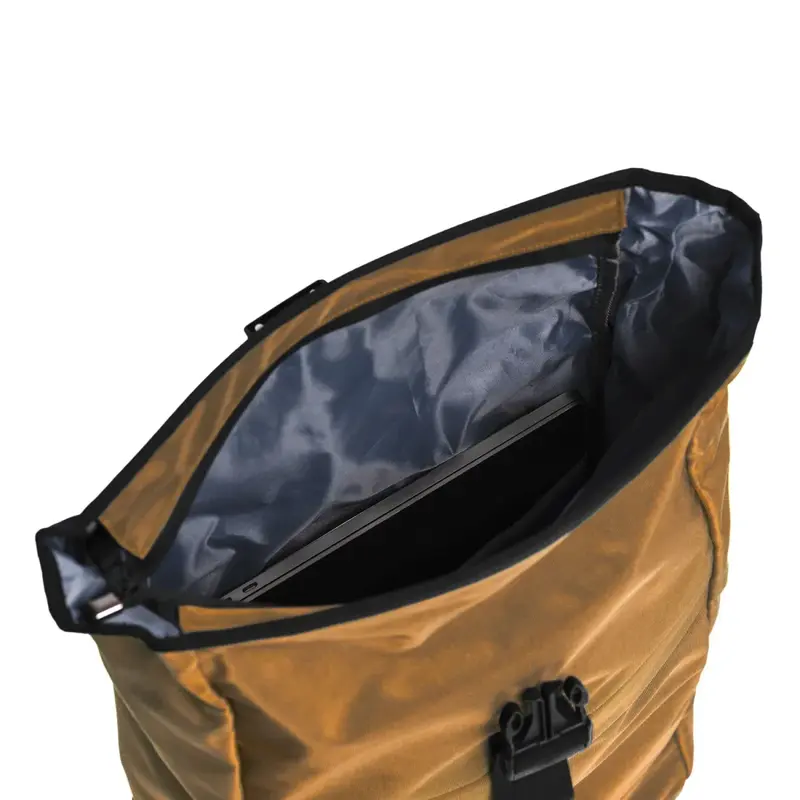 Daniel Ray Ballarat Rolltop Backpack L 16 Mustard - Nieuw