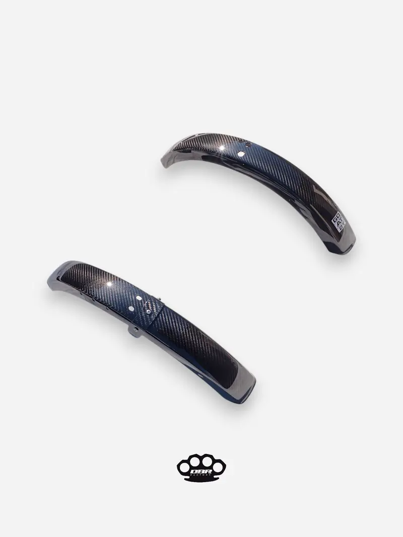 DBR Garde-boue en carbone twill - Piaggio Ciao