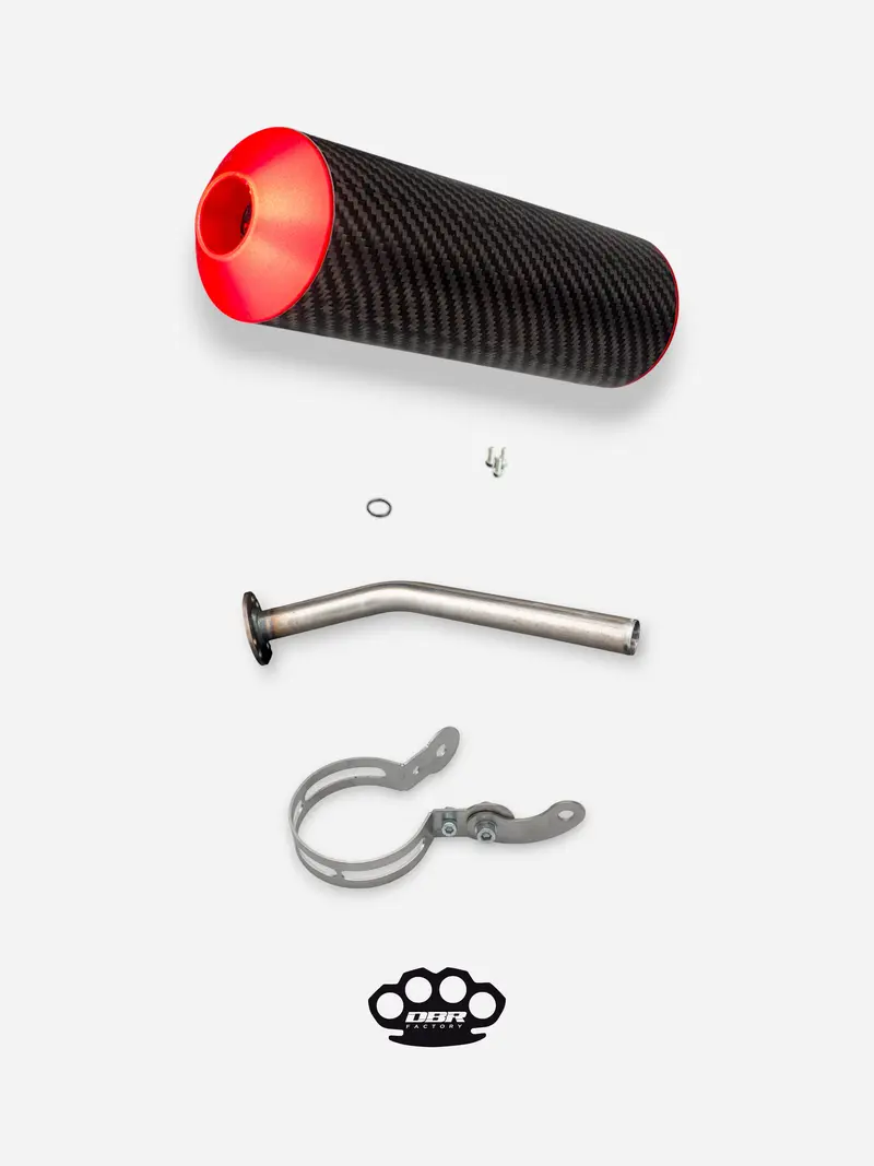 DBR Kit Silenziatore AM6 50/100cc Passaggio Alto