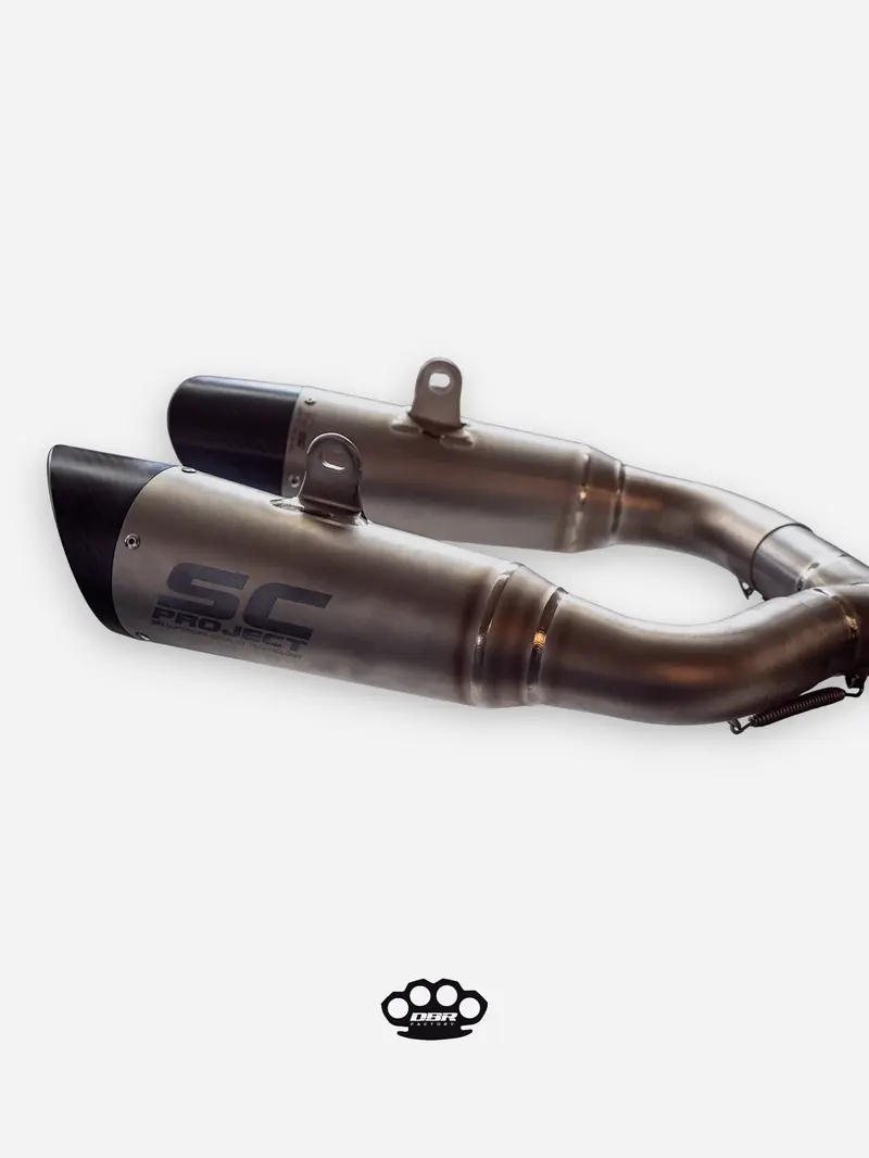 DBR Paire de Terminaux en Titane DUCATI HYPERMOTARD 950 - SP 2019-2023