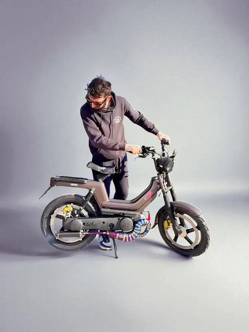 DBR Silencieux Titane Wyvern Multicolore - Vespa et Gilera