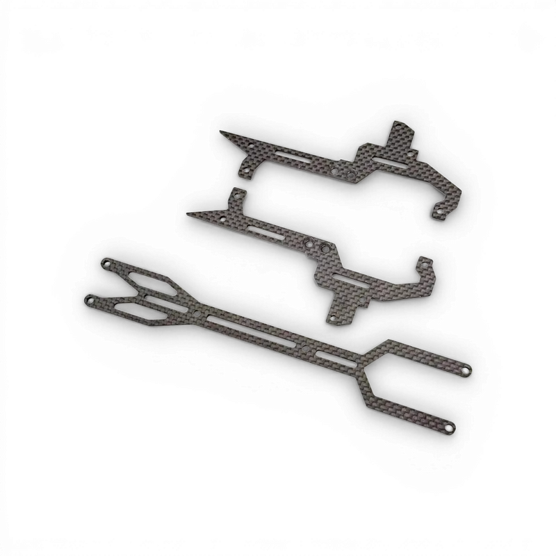 Deck supérieur / Plaques latérales carbone pour DDSS