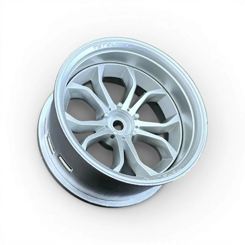 Deep Spyder Gris aluminium set