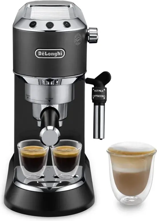 De'Longhi Dedica Style EC685.BK Pistonmachine Zwart - Gebruikt