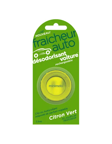 Desodo Think Fraicheur Auto Citron Vert