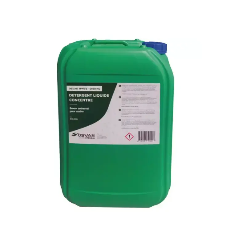 DETERGENT LIQUIDE CONCENTRE MW01 BIDON 25L OSVAN
