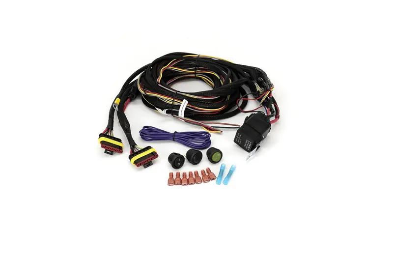 Deux projecteurs Faisceau de câblage (Triple-R, Gyrophare, 12V) LAZER LAMPS