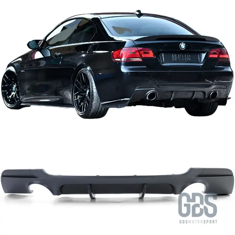Diffuseur arrière M Performance BMW Série 3 E92 E93 335i 335d Pack M Double Sortie