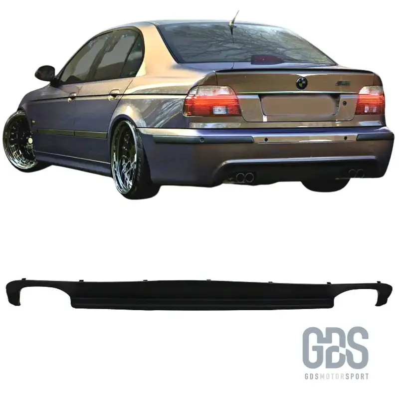 Diffuseur double sortie gauche et droite pare choc arriere Pack M BMW E39