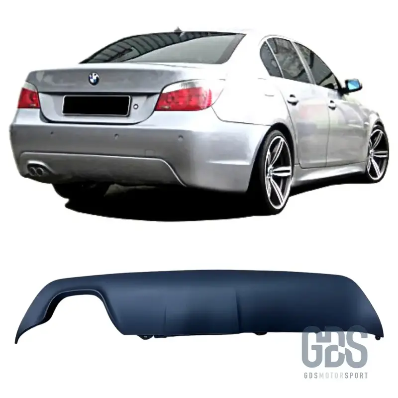 Diffuseur Double Sortie Gauche Pare-choc Arrière Pack M BMW Série 5 E60 / E61