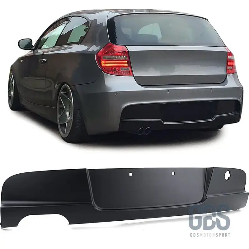 Diffuseur Double Sortie Gauche pour Pare-choc Pack M — BMW Série 1 E87 E81 Berline