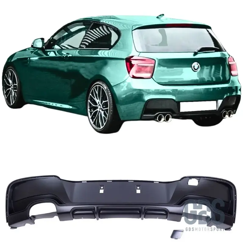 Diffuseur M Performance 4 Sorties d'Échappement BMW Série 1 F20 F21 Phase 1