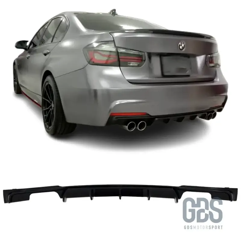 Diffuseur M Performance 4 Sorties Échappement BMW F30/F31 Pack M