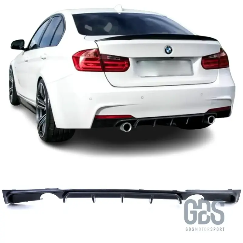 Diffuseur M Performance Double Sortie Gauche et Droite BMW 335i/340i F30/F31 Pack M