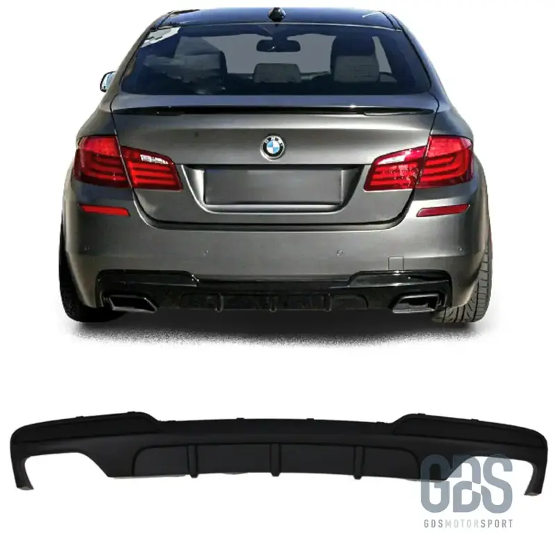 Diffuseur Pare-choc Arrière 550i/d M Performance Noir Mat pour BMW F10 / F11 Pack M (2010-2017)