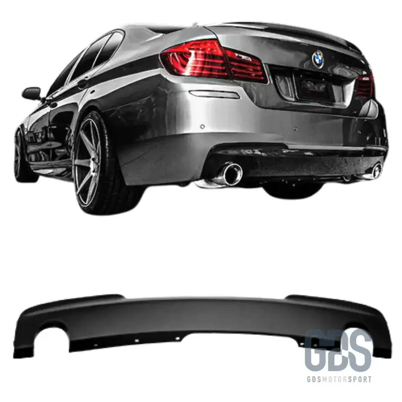 Diffuseur Pare-choc Arrière Type Origine 535i/d Noir Mat pour BMW F10 / F11 Pack M (2010-2017)