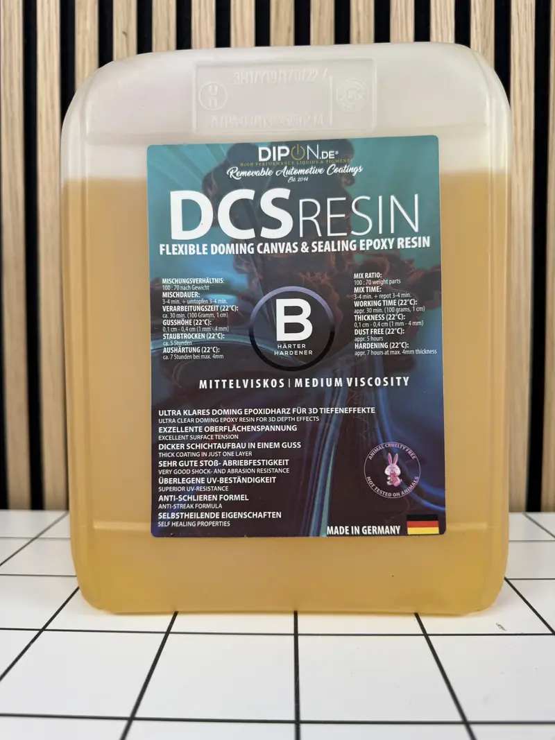 DIPON DCS Resin B Flexible Doming Epoxy 4,2 KG - Nieuw Outlet