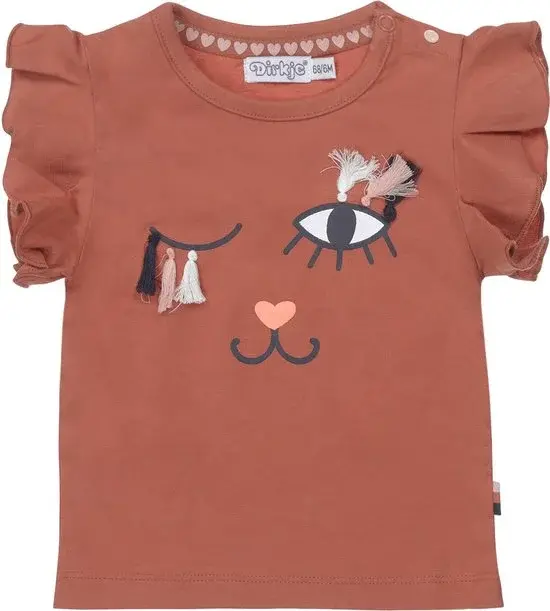 Dirkje | T-shirt T-dots | Filles | 92