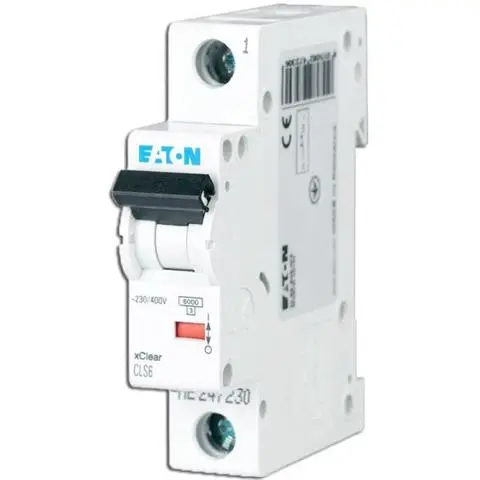Disjoncteur Moeller CLS6-C16 — 1P 16 A, courbe C, rail DIN