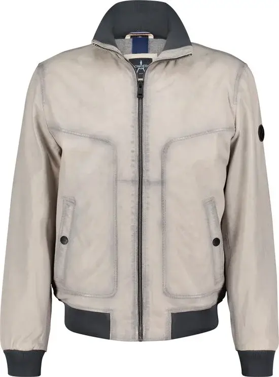 Donders 1860 | Blouson aviateur en cuir et titane | Homme | 54