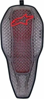 DORSALE ALPINESTARS NUCLEON FLEX PROi FULL BACK TRANSPARENT ROUGE