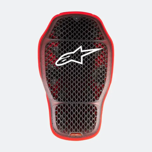 DORSALE ALPINESTARS NUCLEON KR1 TRANSPARENT ROUGE