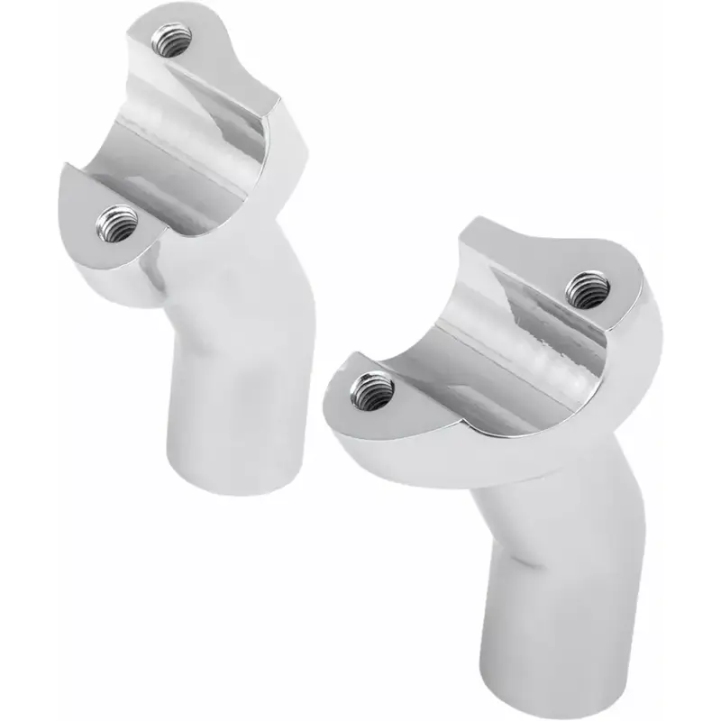 Drag Specialties OEM Style Aluminium Pullback Handlebar Risers without Top Clamp