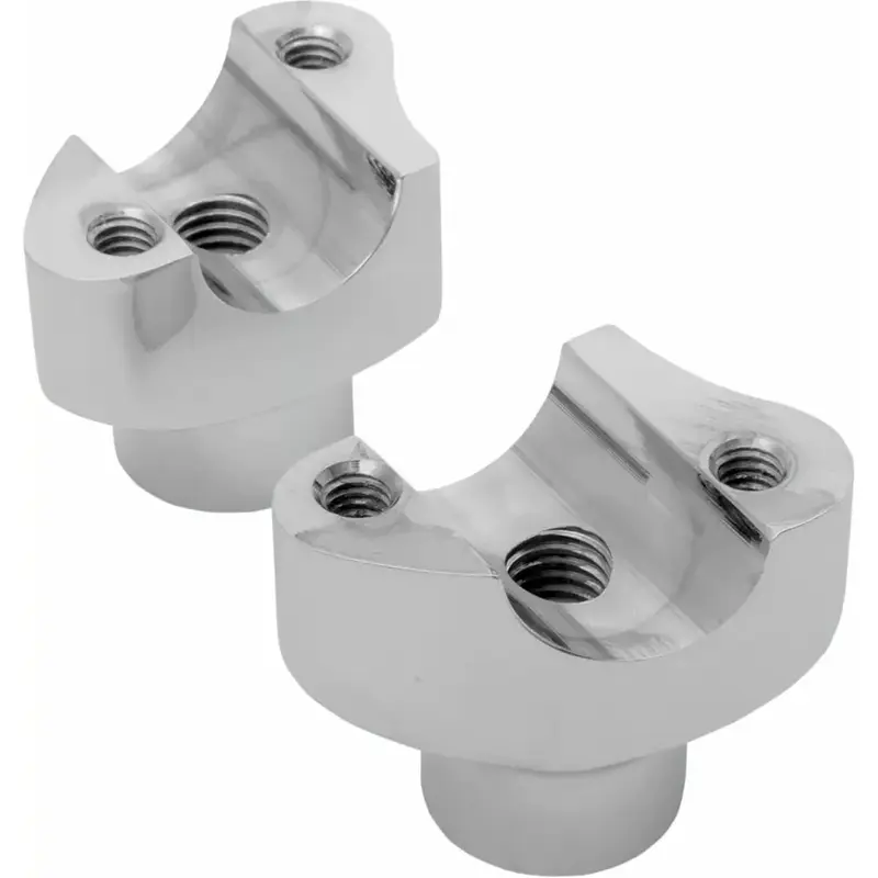 Drag Specialties Rehausseurs de guidon en aluminium sans collier de serrage (OEM)