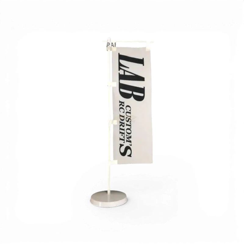 Drapeau LAB blanc