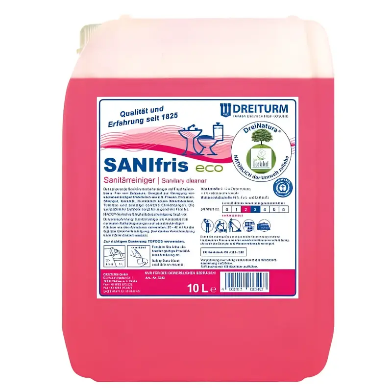 Dreiturm SANIfris Eco DreiNatura® nettoyant sanitaire écologique 10l