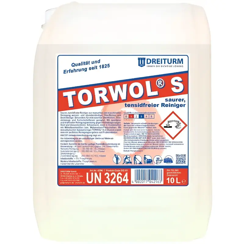 Dreiturm TORWOL S nettoyant acide sans tensioactifs 10l