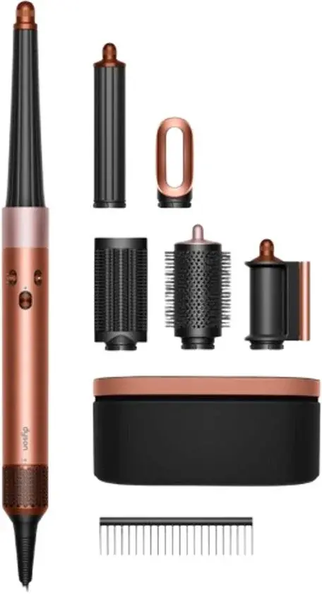 Dyson Airwrap i.d. Straight+Wavy Ambre Soie - Neuf Outlet
