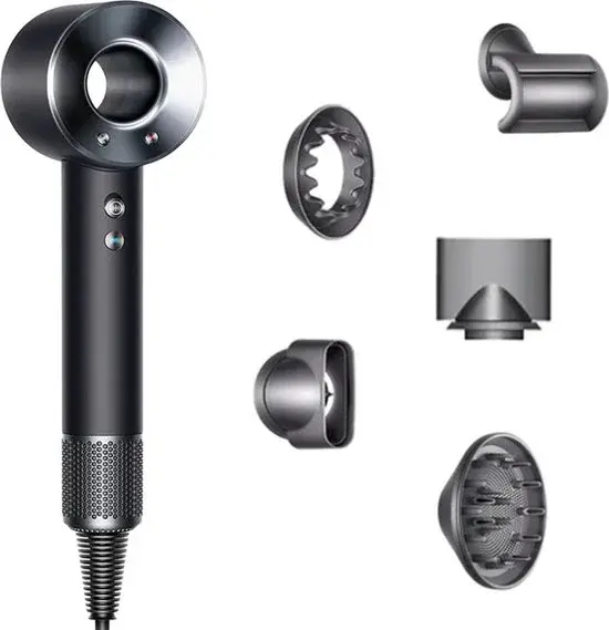 Dyson Supersonic Sèche-cheveux Embout Flyaway Noir Nickel - Neuf Outlet