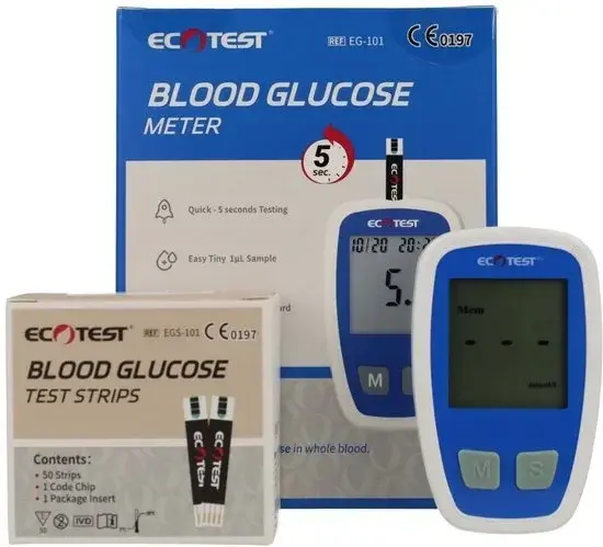 Ecotest Lecteur de glycémie Lancettes supplémentaires - Nouveau Outlet