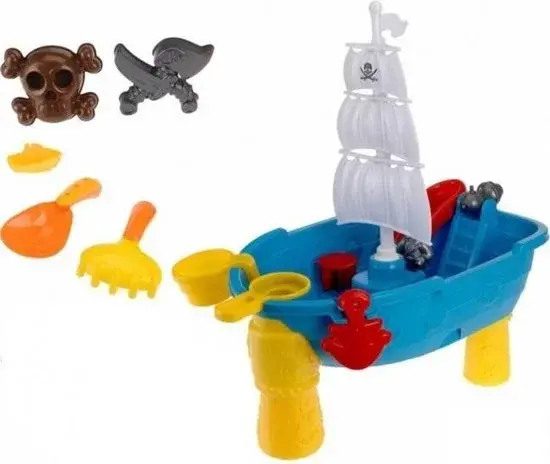 Eddy Toys Table de Sable et Eau Pirates 54x45x31cm - Neuf Outlet