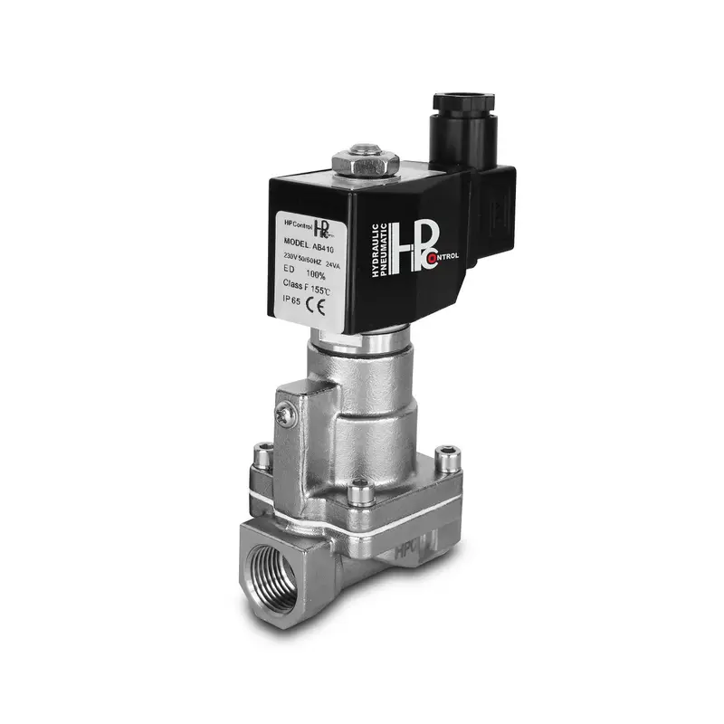Electrovanne Haute Température RH20-SS DN20 200C 3/4 pouces