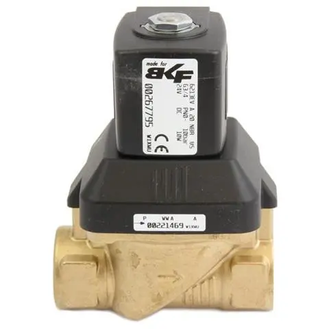 Électrovanne laiton 6213 – 3/4 pouces, joint BUNA pour eau froide