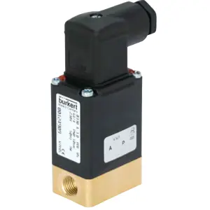Électrovanne plastique 1/4" Mod. 0124 - joint Viton