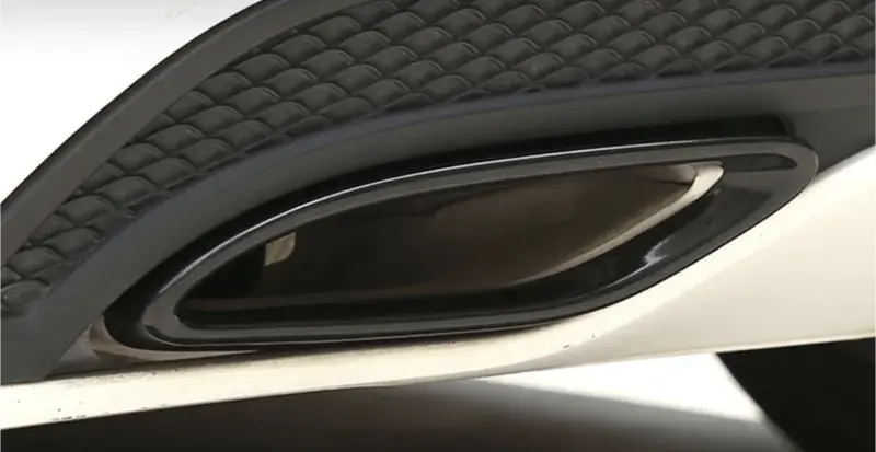 Embouts d'Echappement Performance Noirs pour Mercedes CLA C117 AMG Line (2013-2019)