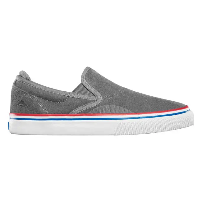 Emerica x Biltwell Chaussures à enfiler Wino G6 Charcoal