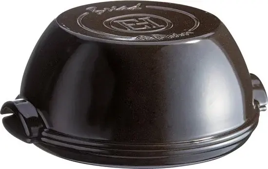 Emile Henry Moule à Pain Rond 29,5 cm Anthracite - Nouveau Outlet