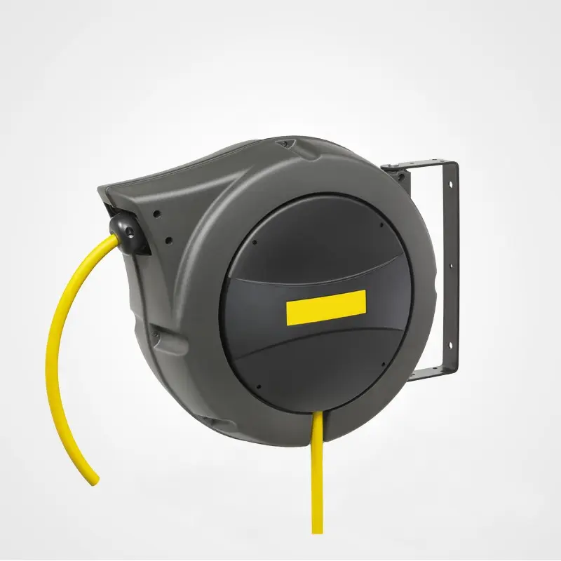 Enrouleur Automatique — 18 Mètres Hydraulique Coque PVC Support Pivotant