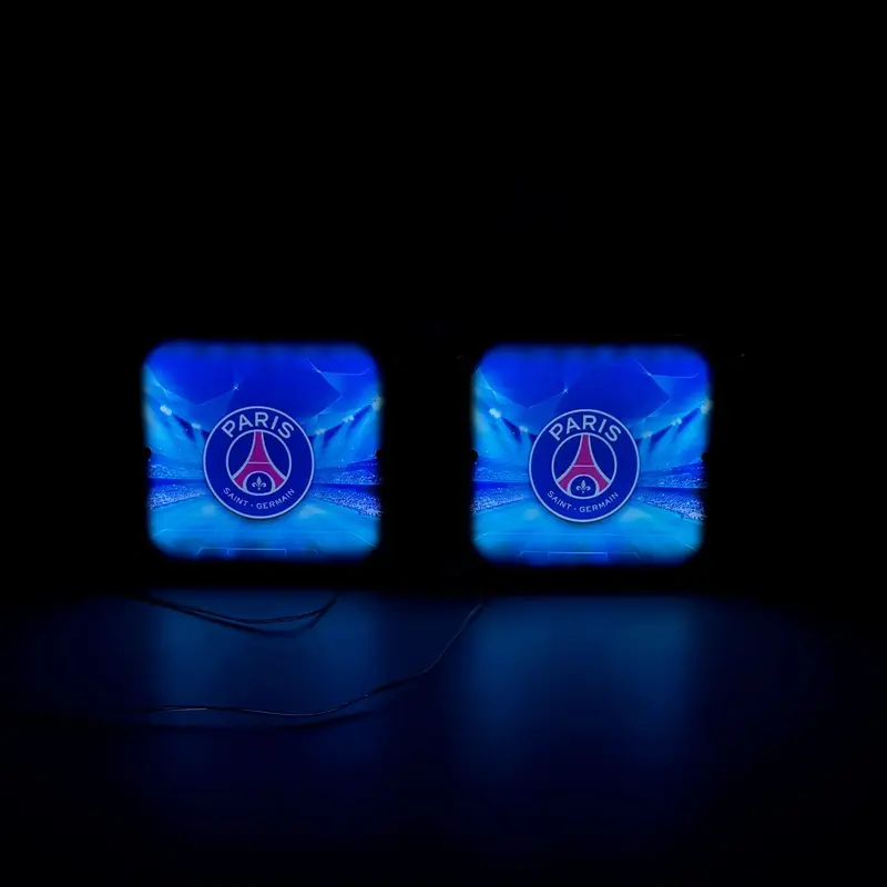 Enseigne Lumineuse Coin de Pare-Brise Paris Saint-Germain stade Décoration LED Camion