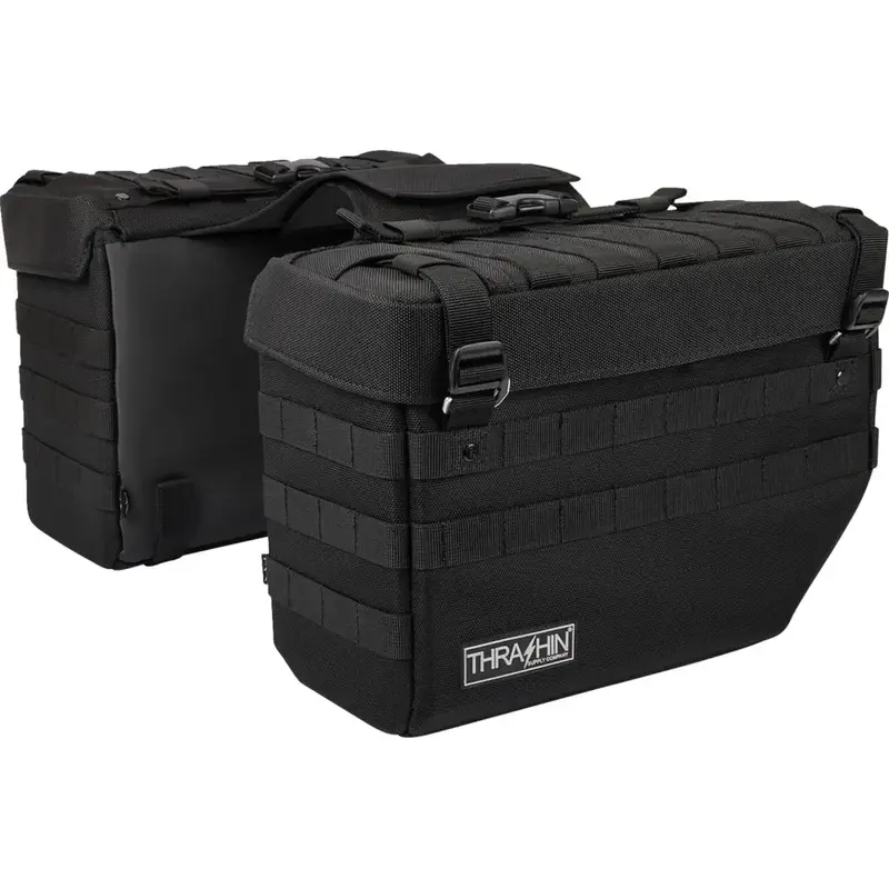 Ensemble de sacoches de moto Thrash Supply Expedition 21L à enfiler