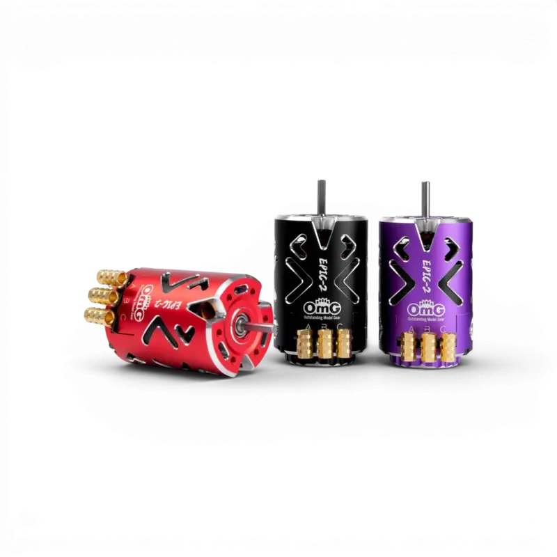 EPIC-2 Sensored Moteur 10.5T brushless - Rouge