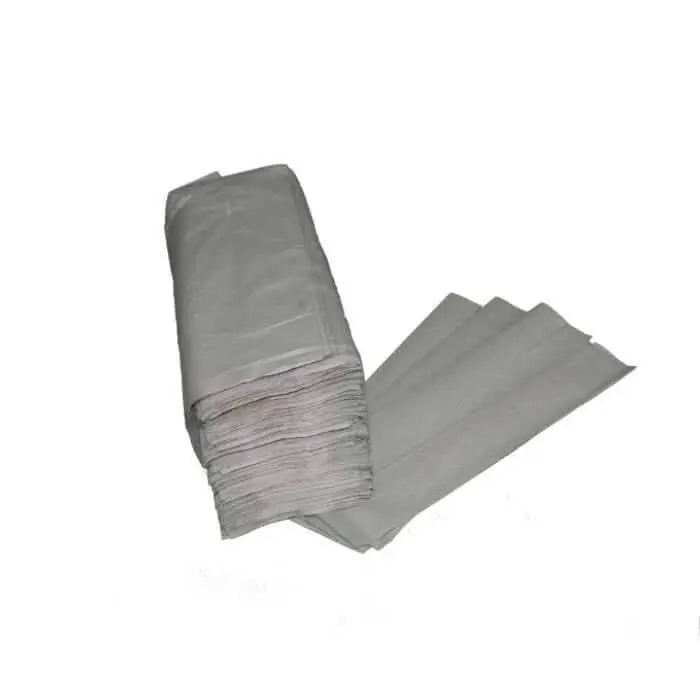Essuie-mains papier 1 épaisseur 25x33 cm pli C gris clair 4000 feuilles/carton