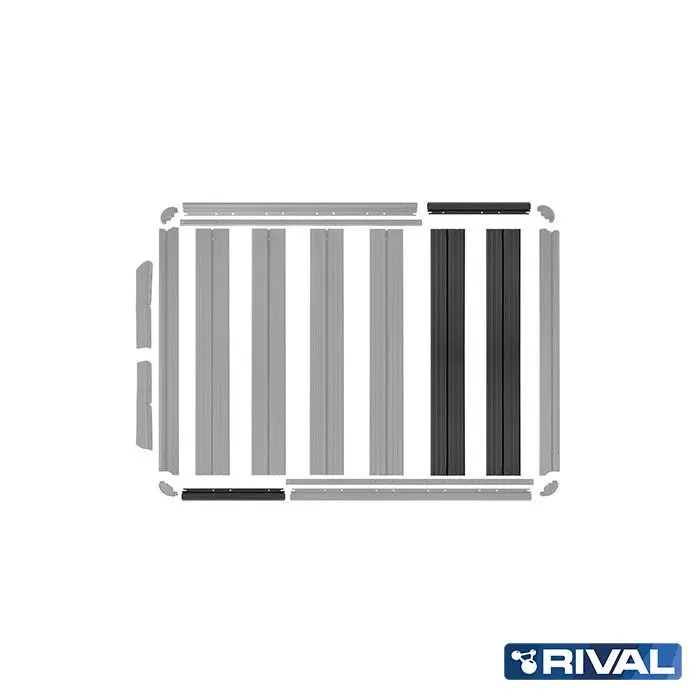 Extension 1715 × 1350 mm pour galerie Suzuki Jimny 2018+ – RIVAL 4X4