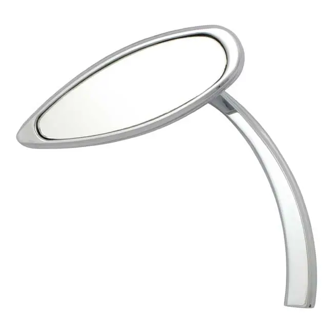 Eye Motorcycle Mirror Embossed Chrome HD